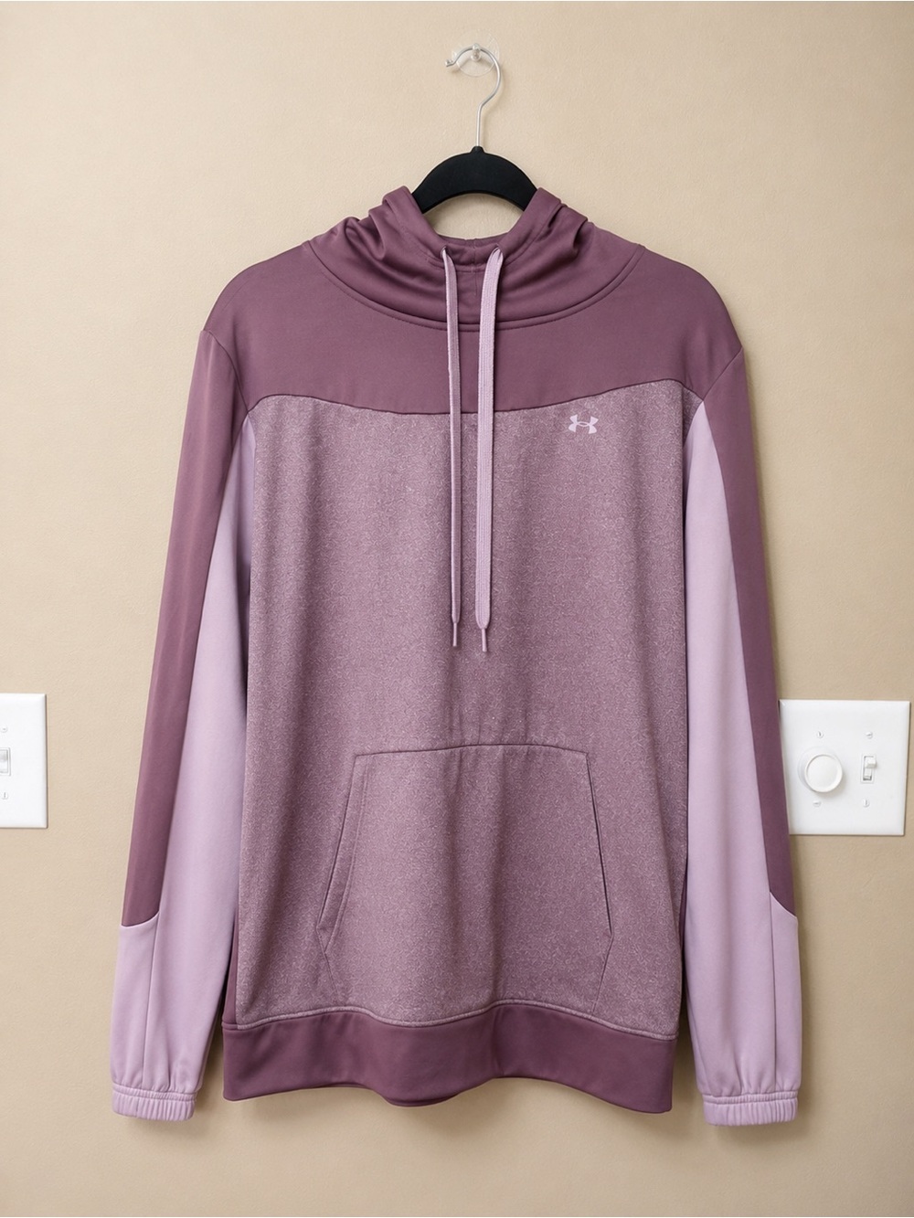 Under Armour Mauve & Light Mauve Pullover Hoodie